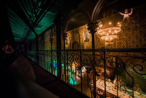 Rumor: Haunted Mansion Restaurant at Disney World - Disney Tourist Blog The Haunted Mansion Disney, Haunted Mansion Disney Aesthetic, Haunted Mansion Ballroom, Haunted Mansion Ride, Phantom Manor, Mansion Aesthetic, Haunted Mansion Disneyland, Disney World Secrets, Disney Tourist Blog