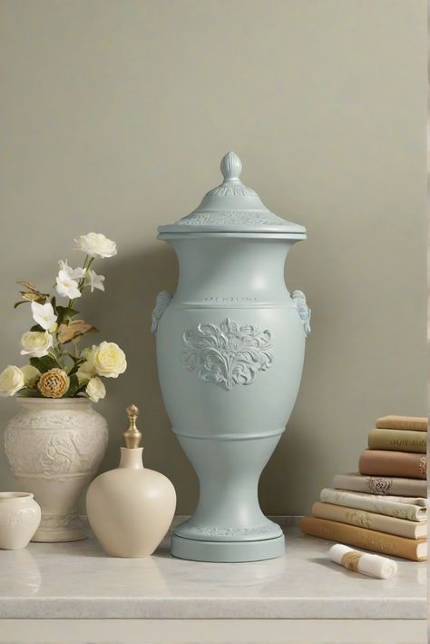 Home decor interior design,Interior bedroom design,Designer wall paint,Paint color match Pottery Urn, Bathroom 2024, Ceiling Painting, Choosing Paint Colours, Choosing Paint, Bathroom Walls, Soothing Colors, Painting Bathroom, Trendy Decor