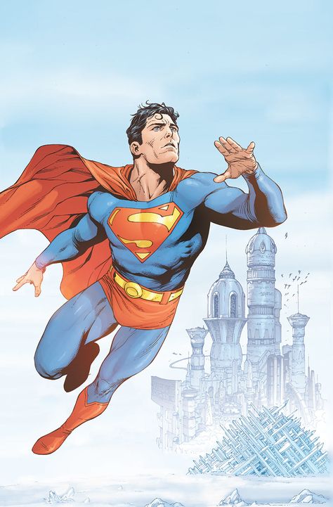 Superman Flying, Gary Frank, Comic Superman, Superman Family, Superman Man Of Steel, Superman Art, Superman Comic, Univers Dc, Arte Dc Comics