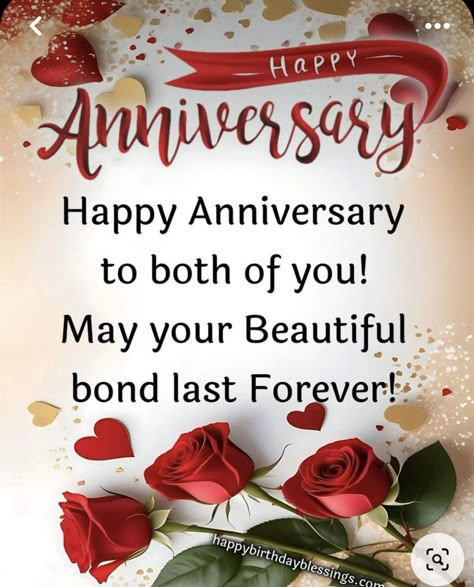 Anniversary Wishes To Friend, Happy Anniversary Wishes To Both Of You, Happy Anniversary Greetings, Happy Anniversary Wishes For Husband, Anniversary Card Sayings, Happy Wedding Anniversary Message, Husband Happy Anniversary, Wedding Anniversary Images, Best Anniversary Wishes