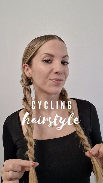 Cycling Hairstyles Helmet Hair, Bike Helmet Hairstyles, Biking Hairstyles Helmet Hair, Horse Riding Hairstyles Helmet Hair, Cycling Hairstyles, Helmet Hairstyles, Roller Blading, Helmet Hair, Greasy Hair Hairstyles