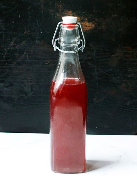 Plum Shrub Recipe | Saveur Switchel Recipe, Homemade Liquors, Plum Vinegar, Shrub Recipe, Cream Drinks, Plum Juice, Calories In Vegetables, Plum Recipes, Homemade Liquor