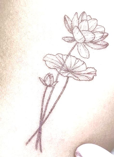 Water Lilies Tattoo, Lilypad Tattoo, Lily Pad Tattoo, Honeysuckle Tattoo, Water Lily Tattoos, Wrap Tattoo, Jellyfish Tattoo, Fire Tattoo, Lily Tattoo