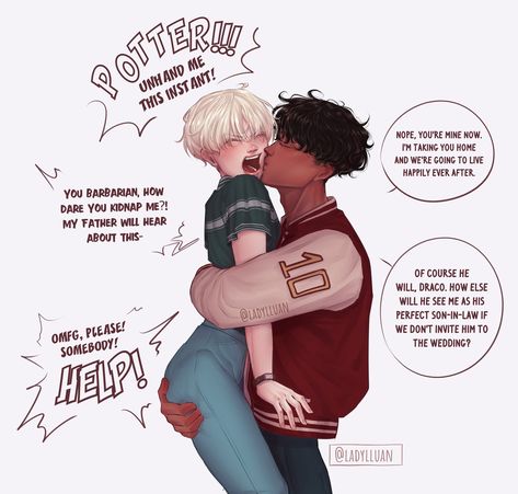 Dark Harry X Draco, Draco X Harry Fanart Cute, Darry Fanart Cute, Fanart 18plus Harry Potter, Draco Malfoy X Harry Potter Fan Art, Darry Fanart Kiss, Drarry Bottom Draco, Fem Harry Potter X Draco, Harry X Draco Comic