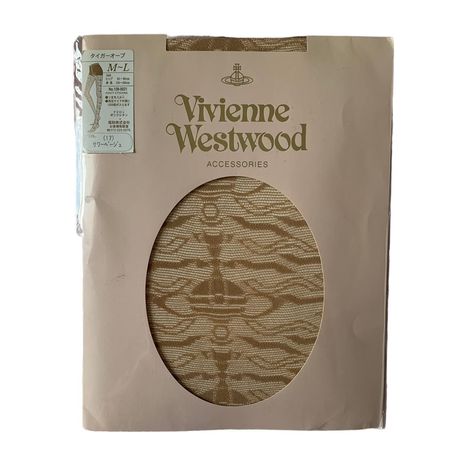 Vintage deadstock Vivienne Westwood stockings with... - Depop Vivienne Westwood Stocking, Vivienne Westwood Tights, Brown Tights, Vintage Stockings, Fashion Mood Board, Birthday Wishlist, Tiger Stripes, Tiger Print, Vivienne Westwood