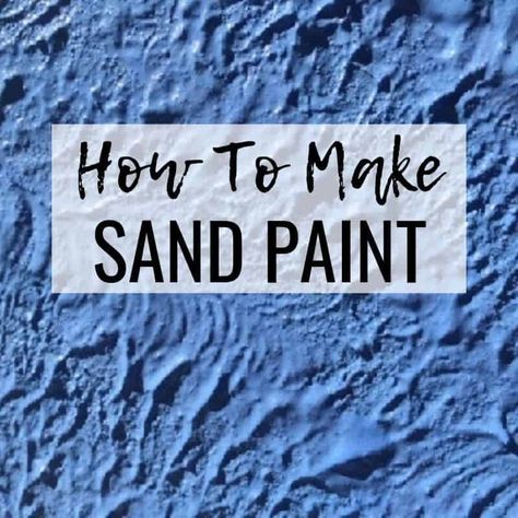 HOW TO MAKE SAND PAINT - Seas Your Day Salt Wash Paint, How To Make Sand, Salt Paint, Sand Dollar Art, Wood Lanterns, Canvas Tutorial, Coastal Paint Colors, Coastal Paint, Paint Stirrers