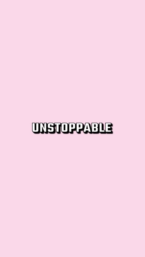 I’m Unstoppable Quotes, Willpower Wallpaper, Unstoppable Wallpapers, Im Unstoppable, Girlboss Wallpaper, Unstoppable Quotes, I'm Unstoppable, Jamie Rose, Create Quotes