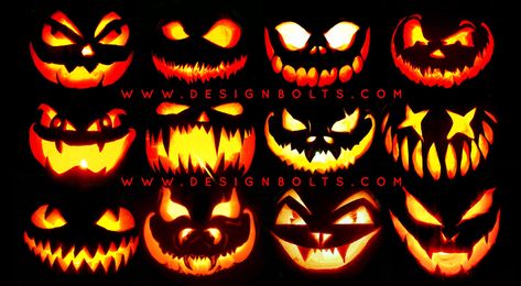 Pumpkin Carving Ideas Scary, Halloween Pumpkin Carving Ideas, Halloween Makeup For Kids, Unique Pumpkin Carving Ideas, Scary Pumpkin Faces, Scary Halloween Pumpkins, Halloween Pumpkin Carving, Halloween Pumpkin Carving Stencils, Creepy Pumpkin