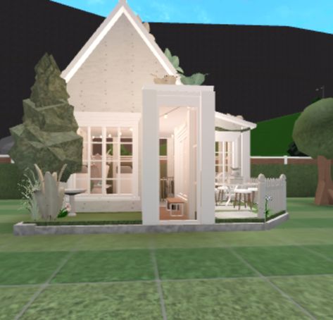 Bloxburg Soft House, Roblox Houses, Boho Style House, Cottage House Exterior, Roblox House, Bloxburg Builds, Bloxburg Codes, Aesthetic Boho, Bloxburg Ideas