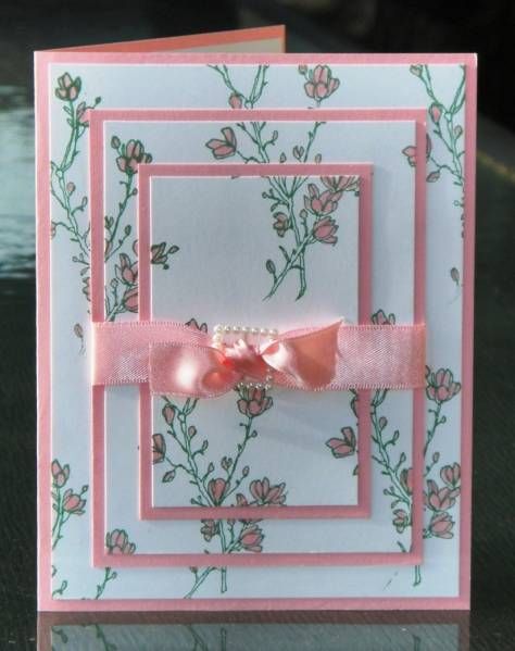 Layered Cards, Birthday Wishes Flowers, Homemade Greeting Cards, Making Greeting Cards, Fancy Fold Cards, Stamping Up Cards, Special Cards, Pretty Cards, Handmade Birthday Cards