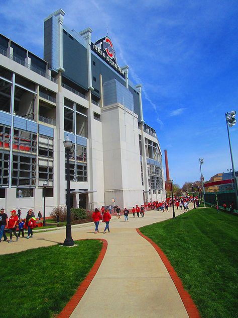 April 13th, 2019 Ohio State University Campus, Ohio State College, Brutus Buckeye, Spring Games, The Ohio State University, Dream School, Ohio State University, State College, Ohio State Buckeyes