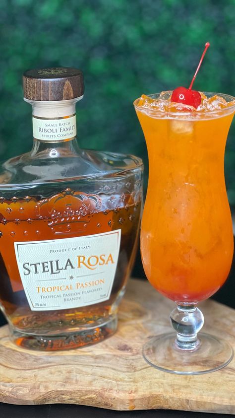 SplashBarXpress on Instagram: “Stella Rosa Tropical Passion Cooler 🥶 Ingredients 1 1/2 oz Stella Rosa Tropical Passion Brandy 1/2 oz lime juice Calypso Tropical…” Stella Rose Drink Recipes, Stella Rosa And Hennessy, Brandy Drinks Alcohol, Mixed Drink Recipes Alcoholic, Stella Rosa Cocktails, Stella Rose Black Mixed Drinks, Stella Rosa Brandy Recipes, Stella Rosa Wine Recipes Cocktails, Stella Rosa Wine Recipes