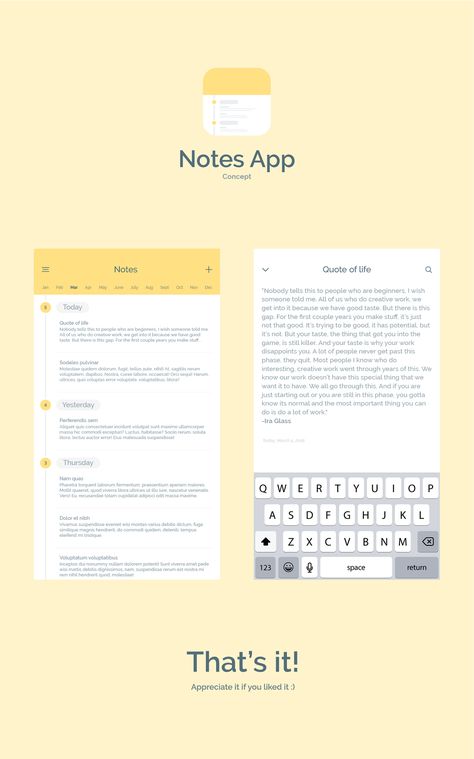 Notes App UI Concept on Behance Memo App, To Do App, Ux Design Mobile, Journal App, Android App Design, Notes App, Graduation Project, App Ui Design, Ui Inspiration