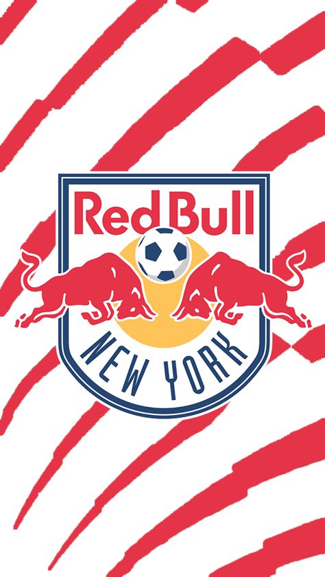 Bulls Wallpaper, Usa Wallpaper, Football Logos, New York Wallpaper, Mls Soccer, New York Red, Football Team Logos, New York Red Bulls, Its A Mans World