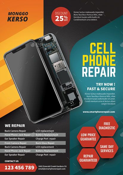 Celular Phone Repair #Celular, #Phone, #Repair Mobile Service Poster, Phone Repair Flyer, Parallax Website, Cell Phone Repair Shop, Mobile Repairing, Data Science Learning, Smartphone Repair, Computer Repair Services, Mobile Service