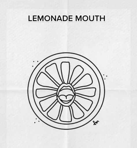 Mouth Tattoo, Lemonade Mouth, Volkswagen Logo, Compass Tattoo, Lemonade, Tatting, Tattoos