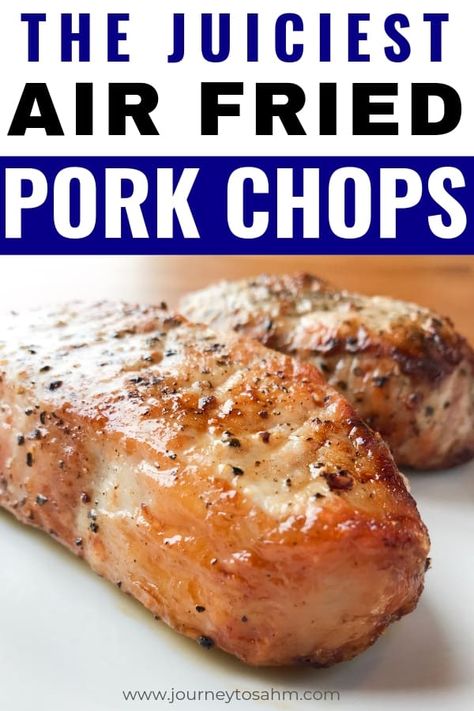 Porch Chops In Air Fryer, Pork Chops In An Air Fryer, Thick Boneless Pork Chops In Air Fryer, Air Fryer Thick Pork Chops Boneless, Air Fry Boneless Pork Chops, Thick Pork Chops In Air Fryer, Pork Chops In Ninja Foodi, Air Fryer Pork Chops Bone In, Air Fryer Pork Chops Boneless