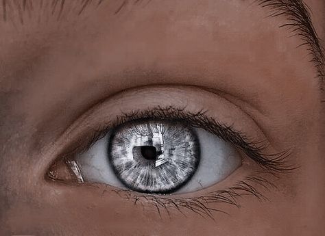 Glowing Grey Eyes, Silver Eyes Fantasy Art, Silver Eyes Aesthetic, Grey Eyes Aesthetic, Light Grey Eyes, Silver Aura, Silver Eyes, Grey Eyes, Silver Eye