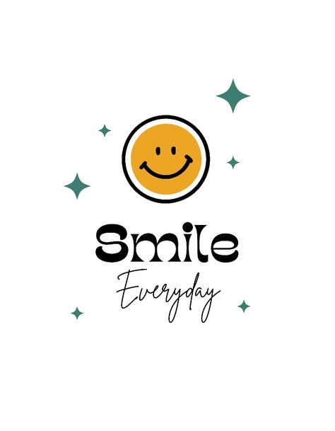 Hello friends, this design is very cool 👌 expresses joy and happiness Smile Everyday, Always Smile, Ad Design, You Must, Wall, Fictional Characters, Quick Saves, Design