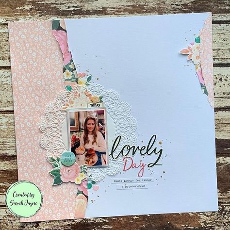 Maggie Holmes Parasol Layouts, Maggie Holmes Parasol, Maggie Holmes Layouts, Maggie Holmes Scrapbook Layouts, Family Scrapbook Layouts, Maggie Holmes, Family Scrapbook, Instagram Time, Scrapbooking Inspiration