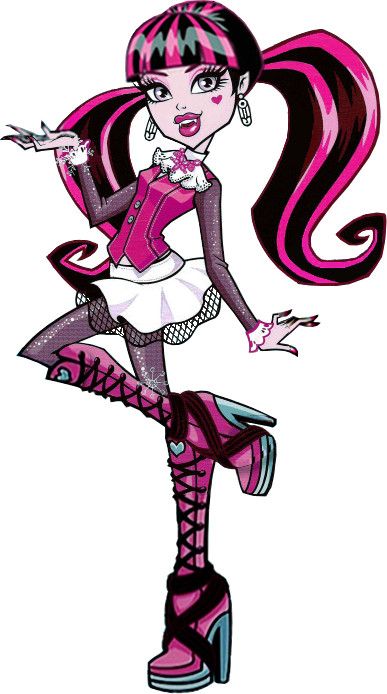 MH-2010 - Draculaura 2 by FigyaLova.deviantart.com on @DeviantArt Draculaura Full Body Pic, Draculaura Official Art, Monster High Wiki, Draculaura Aesthetic, Arte Monster High, Monster High Pictures, Monster High Party, Moster High, Lagoona Blue