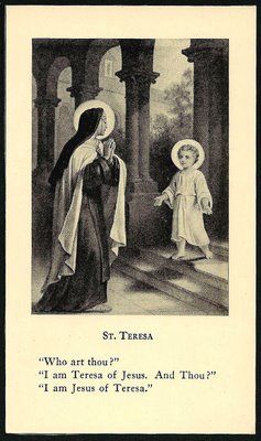 St Theresa Of Avila, Iris Drawing, Carmelite Saints, Inspirational Mottos, St Teresa Of Avila, Saint Teresa Of Avila, Teresa Of Avila, Motto Quotes, St Teresa