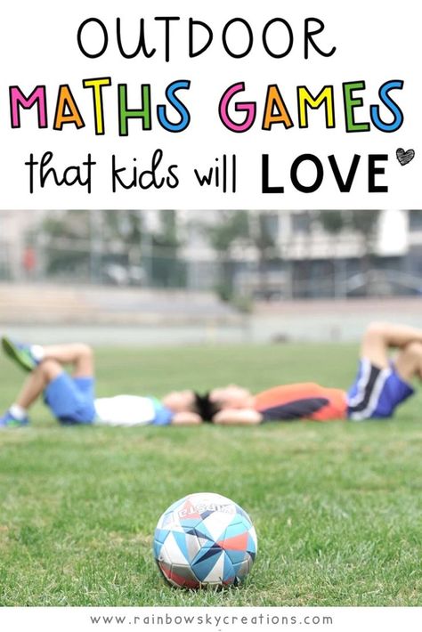 Math Physical Education Games, Play In Upper Primary, Outdoor Math Games 3rd Grade, Math Relay Games, Math Movement Activities, Outdoor Math Activities, Math Olympics, Outdoor Maths, Primary School Classroom