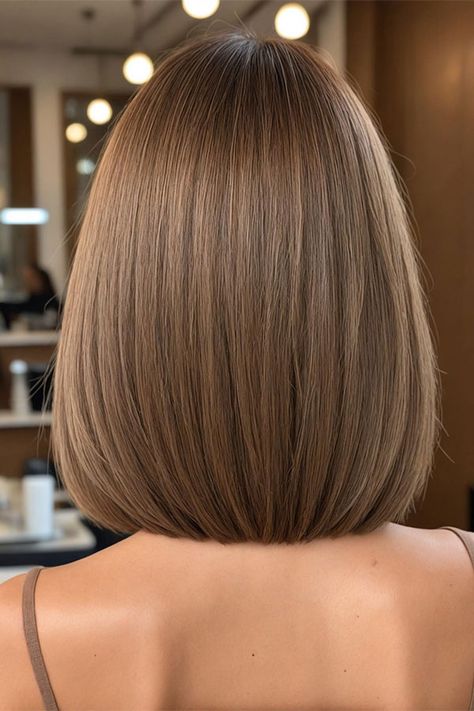 17 Chestnut Hair Color Ideas for Every Style - Fab Mood | Wedding Color, Haircuts & Hairstyles | Nails | Colours Graham Cracker Hair Color, Chestnut Brown Hair With Highlights Bob, Chestnut Bob Hair, Tanned Skin Hair Color, Flaxen Hair Color, Maple Hair Color, Light Brown Hair Bob, Sandy Brown Hair Color, 7n Hair Color