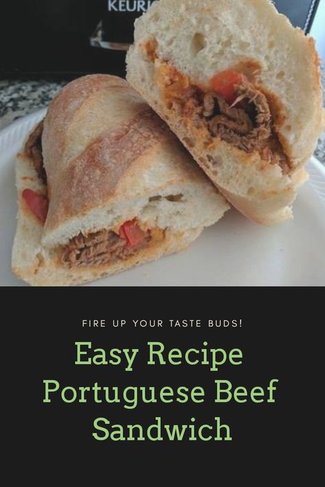 Bifanas Portuguese Recipe, Portuguese Bifana Recipe, Portuguese Steak, Portuguese Recipe, Beef Cutlets, Beef Sandwich Recipes, Portuguese Food, Beef Sandwich, Meal Recipes