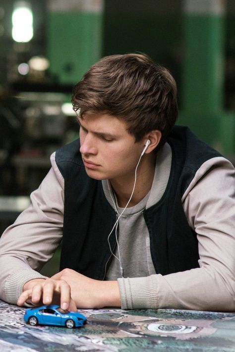 Ansel Elgort Baby Driver, Edgar Wright, In Theaters Now, Ansel Elgort, Baby Driver, Karakter Disney, The Fault In Our Stars, Action Film, Film Serie