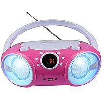 Pink Cd, Portable Cd Player, Radio Cd Player, Audio Music, Music Radio, Bluetooth Device, Stereo Speakers, Cd Player, Radio Station