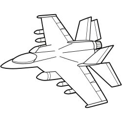 Jet fighter coloring Fighter Plane Drawing, Airplane Drawing For Kids, Fighter Jet Drawing, Jet Clipart, Plane Coloring Pages, Jet Drawing, Fighter Planes Jets, Airplane Coloring Pages, Airplane Activities