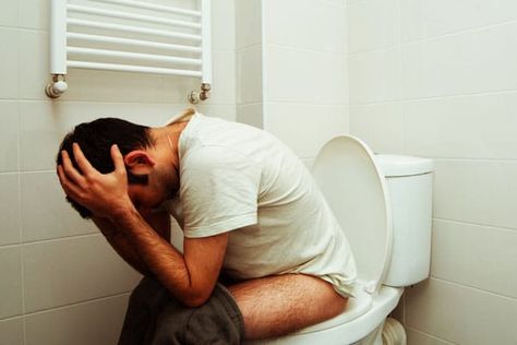 Defecation syncope is a condition where a person may actually pass out when trying to poop -- and it may be more common than we realize. The post Fainting While Trying To Poop Is Scary — And Surprisingly Common appeared first on Scary Mommy. Neurocardiogenic Syncope, Healthy Gut Diet, Gluten Intolerance Symptoms, Natural Aloe Vera Gel, Feeling Faint, Cardiac Disease, Pure Aloe Vera, Scary Mommy, Irritable Bowel