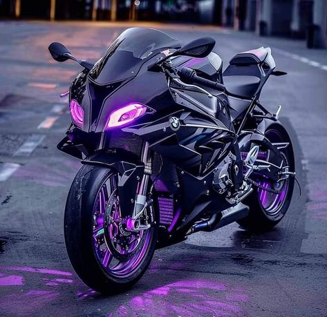 Cute Motorcycle, Purple Motorcycle, Purple Bike, Pink Motorcycle, Motocross Love, Image Moto, Motorcross Bike, Custom Street Bikes, Custom Sport Bikes