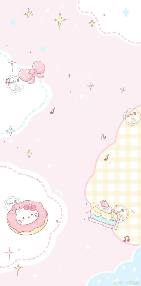 Galaxy Homescreen, Pink Collages Aesthetic, Wallpaper Pink Cute, Pink Wallpaper Hello Kitty, Iphone Wallpaper Vsco, Cute Home Screens, Jelly Wallpaper, Kawaii Wallpapers, Iphone Wallpaper Kawaii