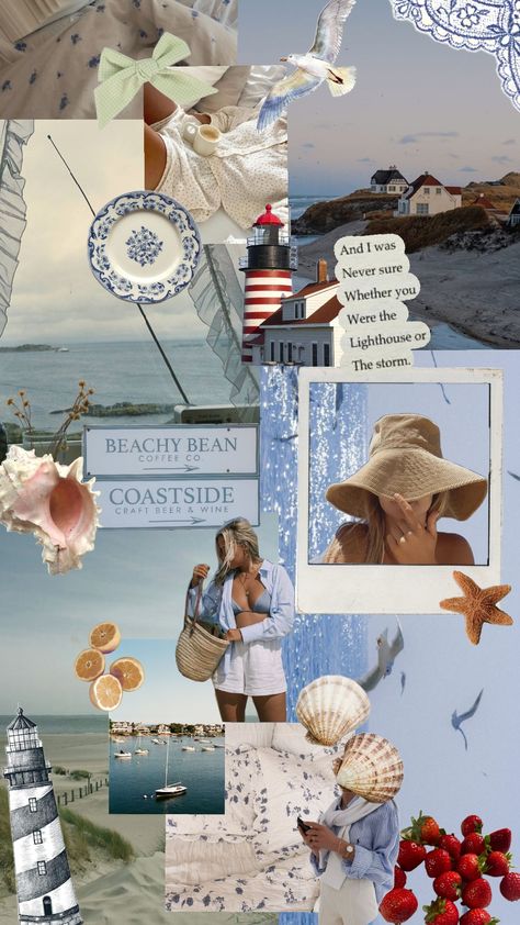 #coastal #coastalgrandmother #coastalgranddaughter #aesthetic #moodboard Coastal Collage, Beach Airbnb, Backgrounds Laptop, Costal Granddaughter, College Wallpaper, Granddaughter Aesthetic, Aesthetic Collages, Ali Rose, Coastal Wallpaper