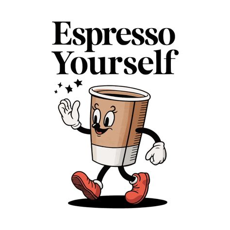 Espresso Yourself, Music Humor, Funny Movies, Pride Tshirts, Kids Stickers, Tank Top Long Sleeve, Black Artists, Kentucky Derby, Gay Pride