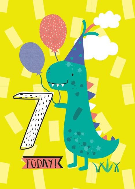 Cute Boys Dinosaur Seventh Birthday card Seventh Birthday, Birthday Graphic, Photography Backgrounds, Dinosaur Birthday, Card Card, Background For Photography, Birthday Cards, Kids Rugs, Greeting Cards