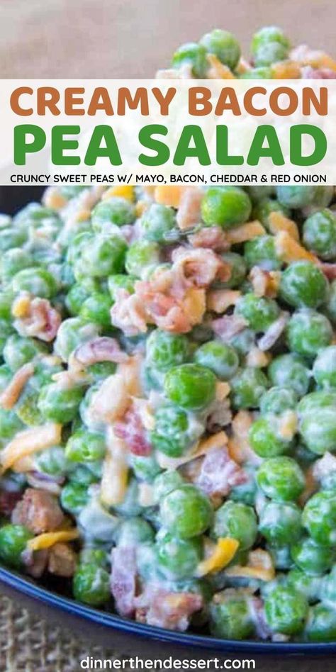 Bacon Pea Salad Taste Of Home, Creamy Bacon Pea Pecan Salad 12 Tomatoes, Creamy Bacon Pea Salad, Creamy Bacon Pea Pecan Salad, Creamy Pea Salad With Bacon, Salad With Peas And Lettuce, Pea Bacon Salad, Classic Creamy Pea Salad, Layered Pea Salad With Bacon