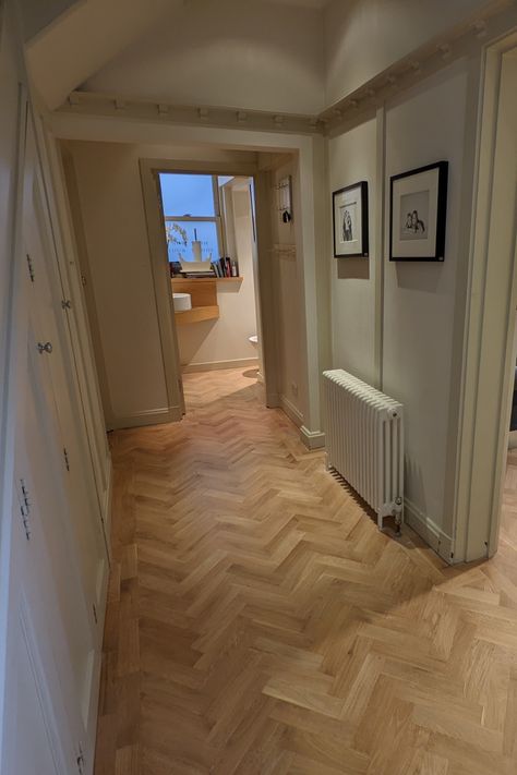 Herringbone Living Room, Herringbone Floor Living Room, Plywood Subfloor, Herringbone Floors, Oak Parquet, Living Room Wood Floor, Hardwood Plywood, Herringbone Floor, Built In Furniture