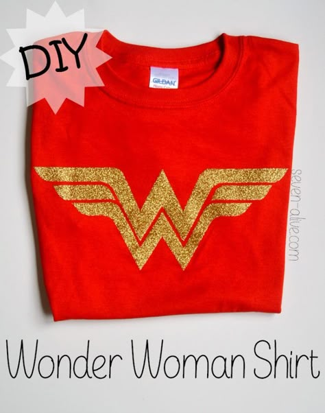 Wonder Woman Diy, Hades Costume, Disney Hades, Wonder Woman Birthday Party, Wonder Woman Shirt, Wonder Woman Party, Wonder Woman Birthday, Tweedle Dum, Super Hero Shirts