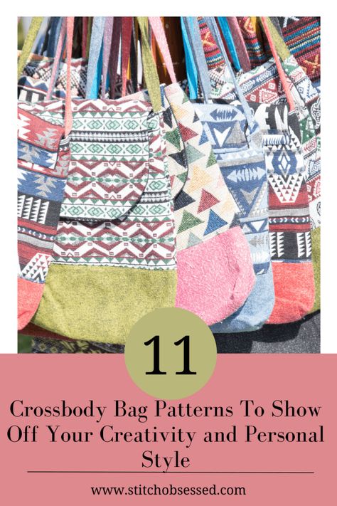 crossbody bag pattern Easy Cross Body Bag Pattern Free, Diy Cross Body Bag, Sling Bag Pattern Free, Cross Body Bag Pattern Free, Diy Crossbody Bag, Sling Bag Pattern, Cross Body Bag Pattern, Crossover Purse, Crossbody Bag Pattern