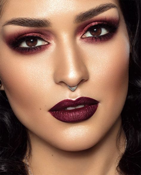 Special Occasion Makeup, Makeup 2018, Dramatic Eye Makeup, Melt Cosmetics, Dramatic Eyes, Kesha, Smokey Eyes, Eye Makeup Art, Red Lipstick