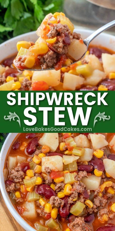 #Asian-InspiredSoupBowls Shipwreck Stew, Braised Pork Shoulder, Dinner Recipes For Family, Best Bread Recipe, Comfort Soup, Ground Beef Recipes Easy, Dinner Recipes Easy Quick, Ground Beef Recipes For Dinner, Healthy Dinner Recipes Chicken