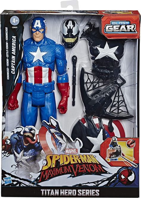 Captain America Design, Venom Character, Captain America Figure, Captain America Action Figure, Spiderman Invitation, Spiderman Action Figure, Marvel Action Figures, Batman Wallpaper, Lego Marvel