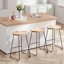 Industrial Counter Stools, Saddle Seat Bar Stool, Stool For Kitchen, Saddle Bar Stools, Metal Counter Stools, Stools For Kitchen Island, Saddle Seat, Backless Bar Stools, Bar Height Stools