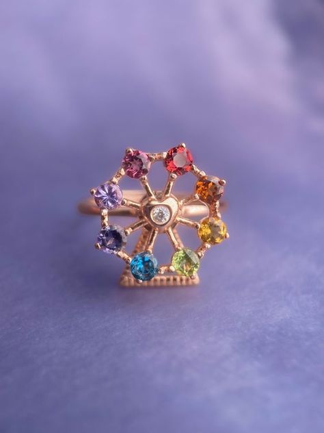 good packing good material no smell hold tummy in very well I love it Rainbow Ring, Rainbow Rings, Natural Gemstone Ring, Natural Gemstone Jewelry, Jewelry Lookbook, Girly Jewelry, London Blue Topaz, Jewelry Inspo, Dream Jewelry