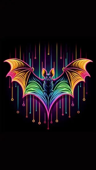 Xmas In July, A Phone Wallpaper, Neon Wallpaper, Halloween Bats, Halloween Wallpaper, Wallpaper Backgrounds, Aesthetic Wallpapers, Phone Wallpaper, Bat