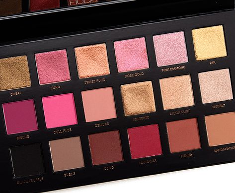 Huda Beauty Rose Gold Remastered Eyeshadow Palette Review, Photos, Swatches Eyeko Mascara, Huda Beauty Rose Gold, Huda Beauty Desert Dusk, Beauty Event, Blush Highlighter, Powder Highlighter, Eye Shadows, Color Harmony, Matte Eyeshadow