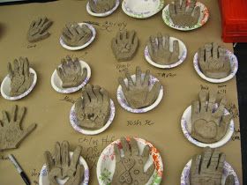 Jamestown Elementary Art Blog: 5th Grade Jim Dine Clay Hands Clay Middle School, Jim Dine Art, Clay Project Ideas, Junk Sculpture, Clay Hands, Behavior Board, Clay Projects For Kids, Free Draw, Elementary Art Rooms